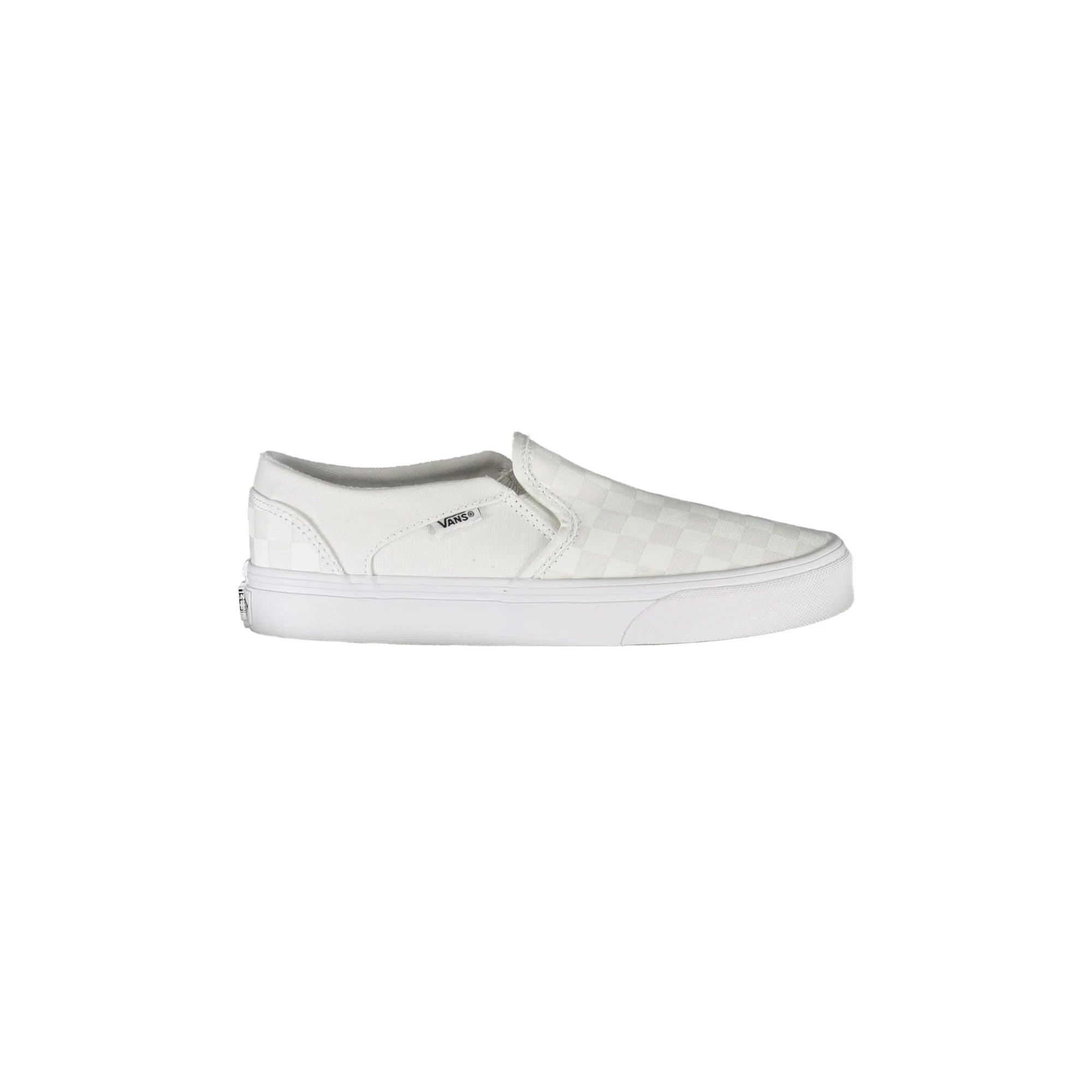 Vans Sneakers Donna Bianche Elastico Logo Bianco - foto prodotto